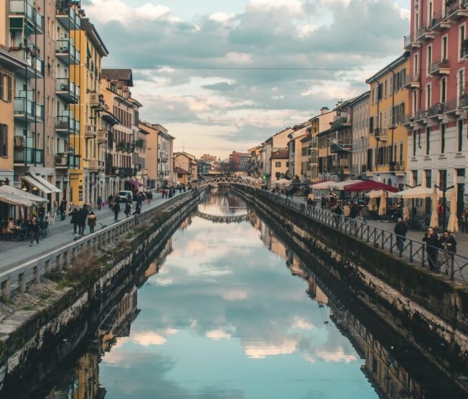 Milan river