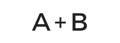 a+B logo