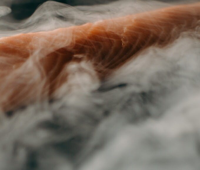 photo of smoked salmon